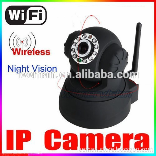 Leeman wifi ip CCTV camera Cheap P2P Robot Wireless wifi HD IP CCTV Home Security Camera Support SD Card